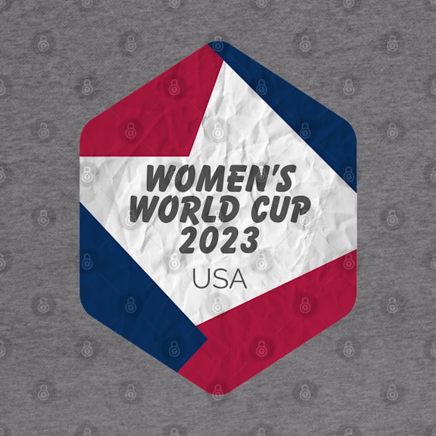 USA Women’s World Cup Soccer 2023 by Designedby-E